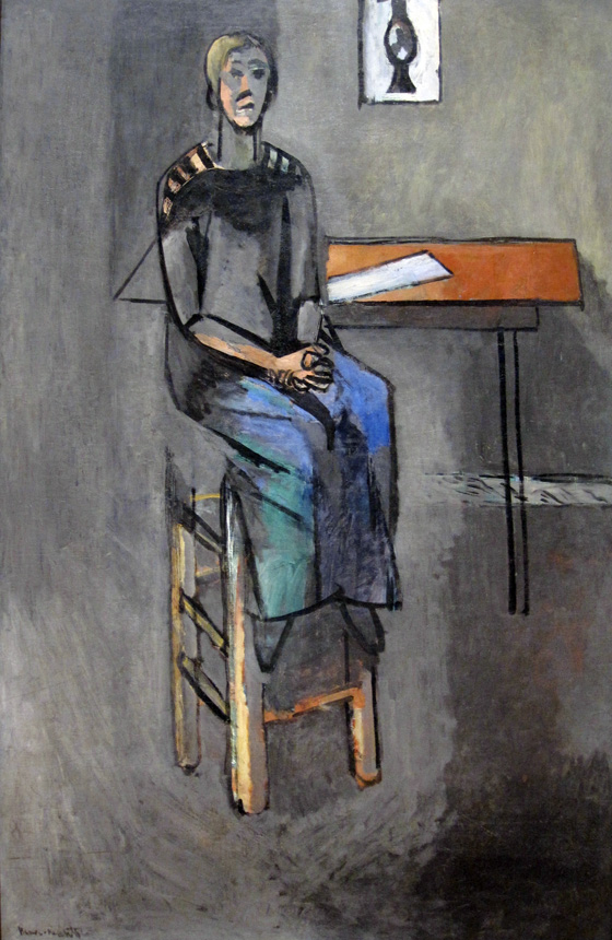 Matisse's Woman on  Stool at MOMA