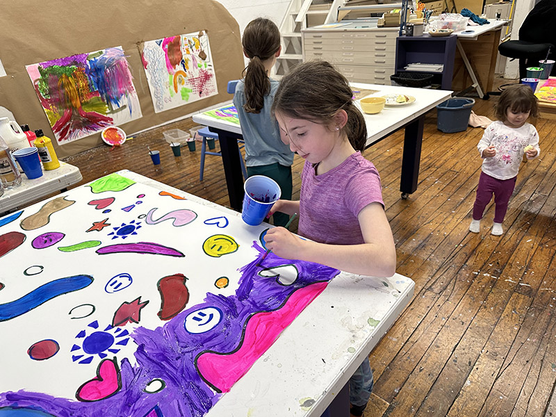 Julia painting